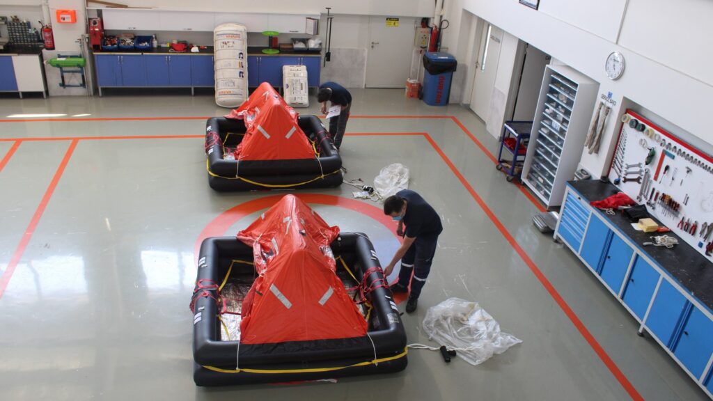 Gosea Marine services liferaft