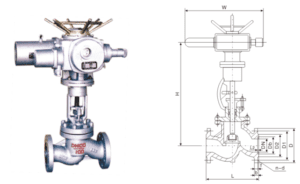 J941H Flange asopọ irin Duro àtọwọdá