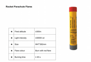 Roket Parasut Flares