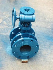 extension-contraction-type flange butterfly valve