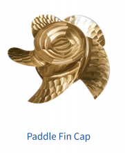 Paddle Fin Cap marine propeller