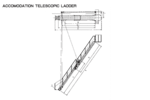 Teleskop-Gangway für Schiffsunterkünfte