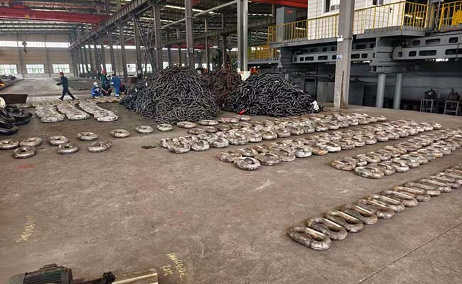 Brazilian Order of Mooring Chains for Offshore Drilling Platforms